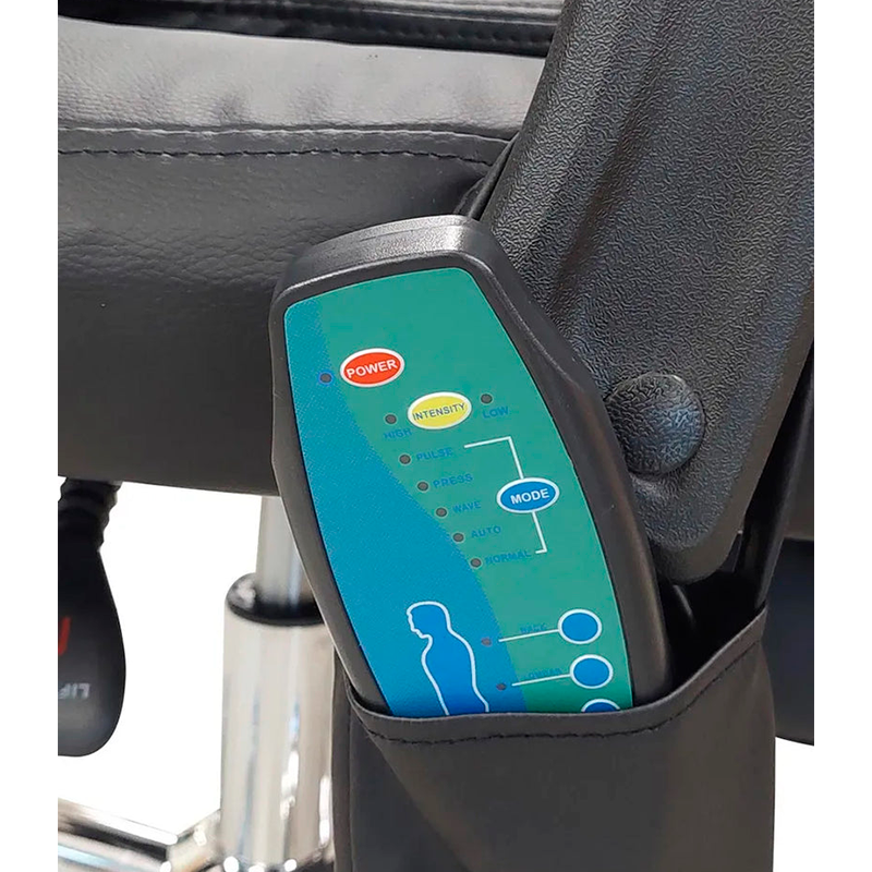 (Promoción de cumpleaños 🔥) Silla De Oficina Masajeador Presidencial Stephan - Desillas Color Negro