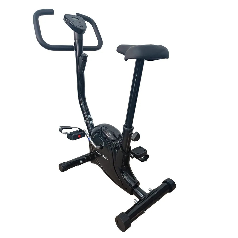 (Promoción 🔥) Bicicleta Fija Mecánica Admiral 100kg Ajustable Hogareña