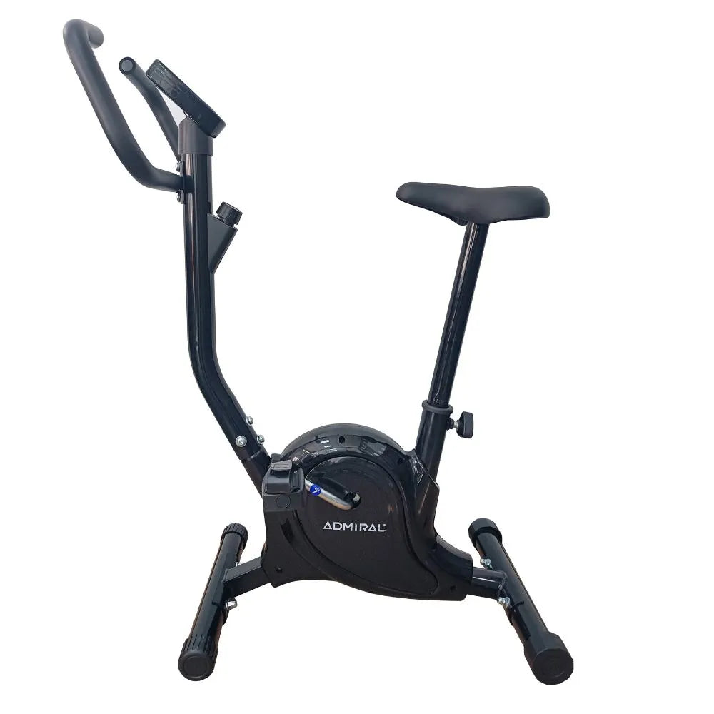 (Promoción 🔥) Bicicleta Fija Mecánica Admiral 100kg Ajustable Hogareña