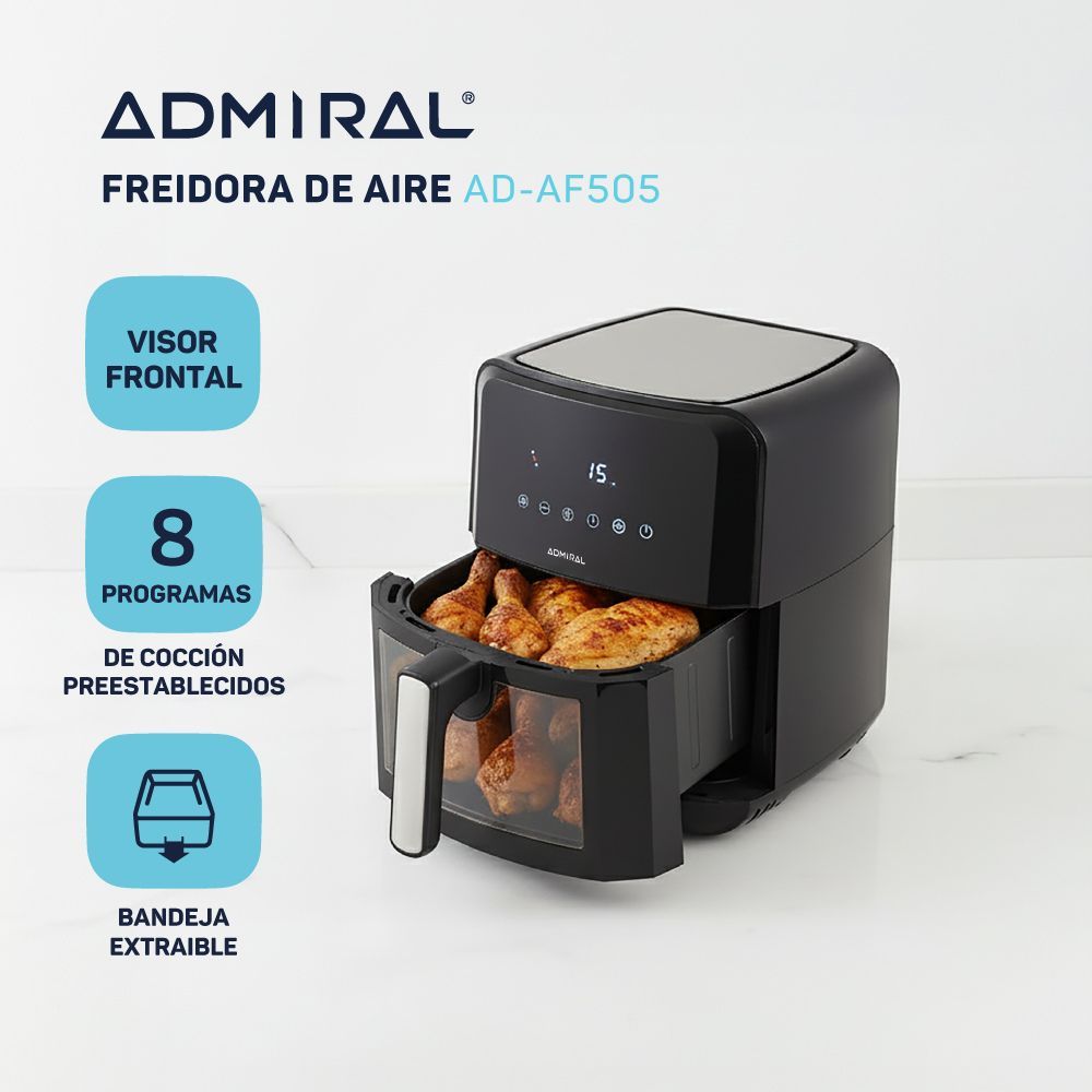 Freidora de Aire Admiral AD-AF505 6,3 Litros