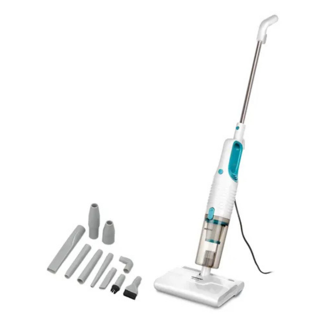 (Promoción 🔥) Aspiradora De Mano Vertical 2 En 1 Cceorio Daewoo Color Blanco Moppy DVC-105