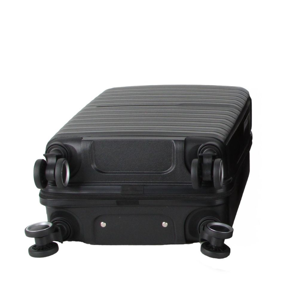 Kit 3 Valijas de Viaje Frávega Home PP13 – 20”, 24” y 28” – Color Negro