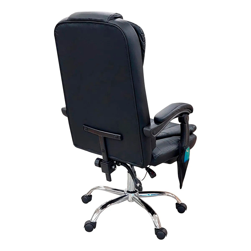 (Promoción de cumpleaños 🔥) Silla De Oficina Masajeador Presidencial Stephan - Desillas Color Negro