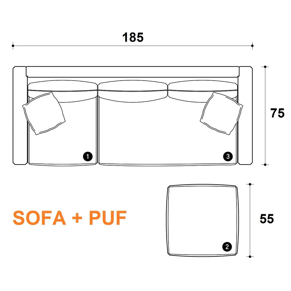 (Promoción 🔥) Sillón de 3 Cuerpos Esquinero Convertible American Wood Chenille Gris