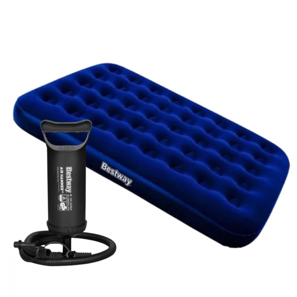 Bestway Combo Colchon Inflable 2 Plazas + Inflador