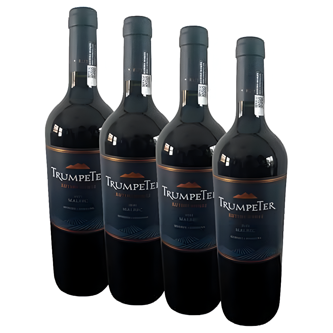 (Promoción de cumpleaños 🔥) Vino Trumpeter Malbec 750 ml x6 Unidades