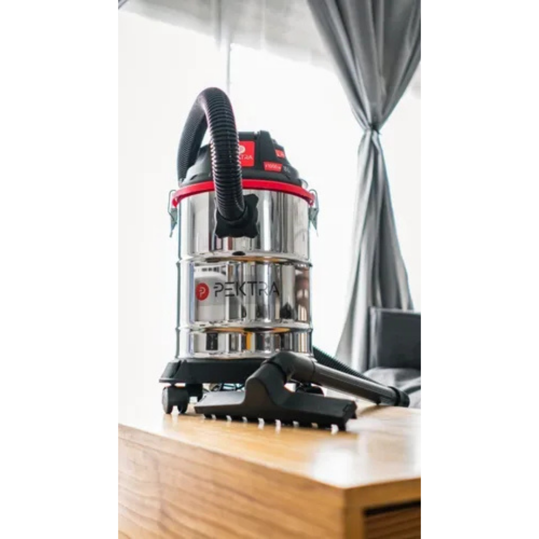 (Promoción 🔥) Aspiradora 15 Litros Polvo Liquido Acero Inoxidable