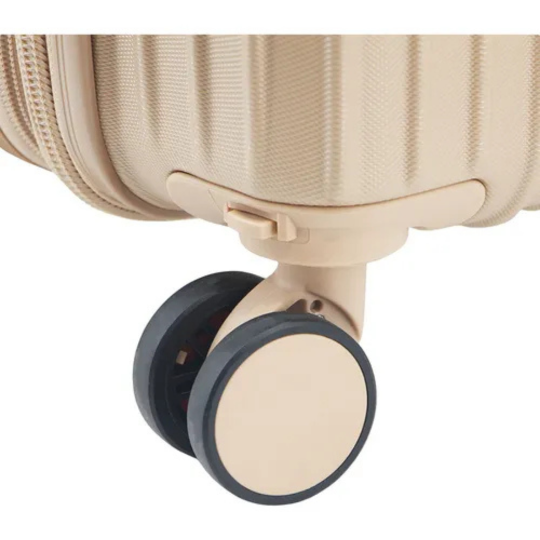 (Promoción 🔥) Valija Amayra Carry On Para Cabina Viaje Avión Equipaje Mujer 20 Pulgadas Reforzada 4 Ruedas 360°