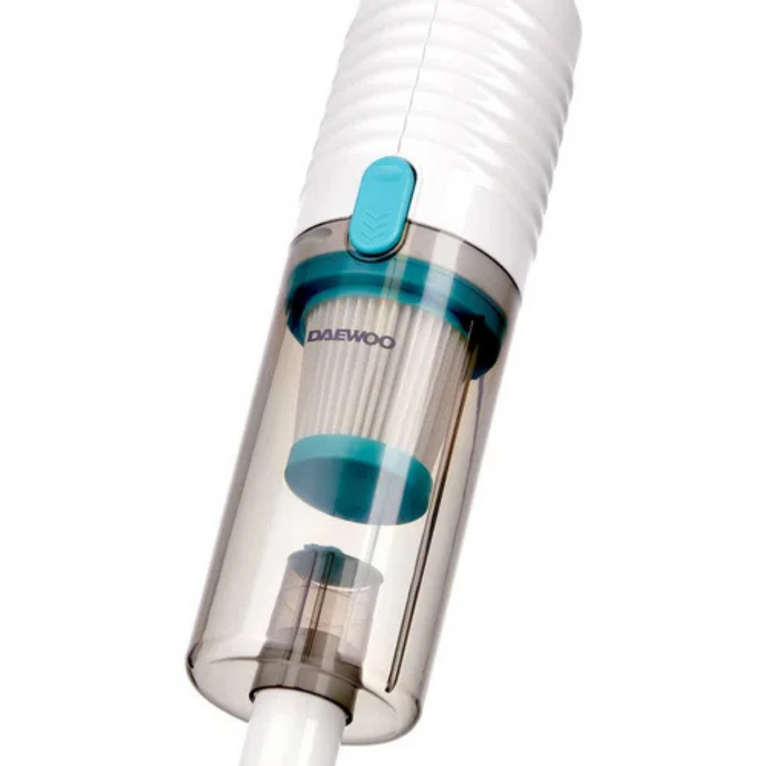 (Promoción 🔥) Aspiradora De Mano Vertical 2 En 1 Cceorio Daewoo Color Blanco Moppy DVC-105